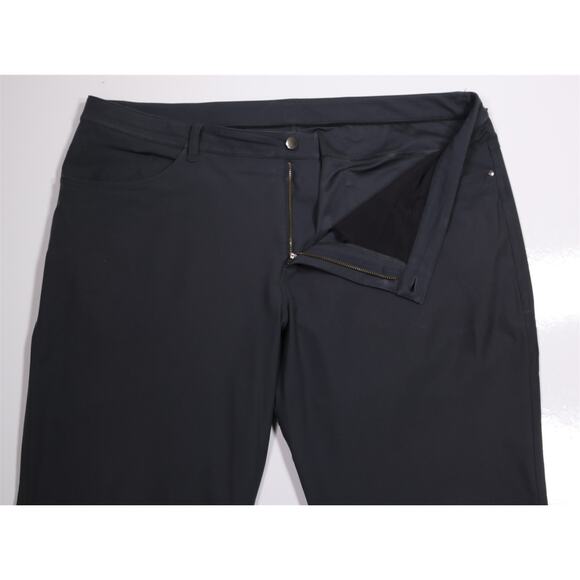 Lululemon Mens ABC 5-Pocket Green Warpstreme Chino Pants Trousers Tall 40x36 - Picture 5 of 7